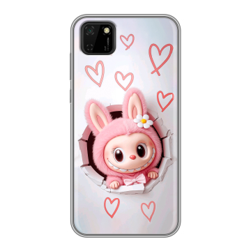 Силиконовый чехол на Huawei Y5p с принтом Labubu Лабубу Силиконовый чехол на Huawei Y5p с принтом Labubu Лабубу