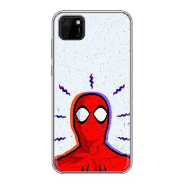 Силиконовый чехол на Huawei Y5p с принтом Spiderman Человек паук Силиконовый чехол на Huawei Y5p с принтом Spiderman Человек паук