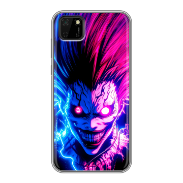 Силиконовый чехол на Huawei Y5p с принтом Death note Тетрадь смерти Силиконовый чехол на Huawei Y5p с принтом Death note Тетрадь смерти