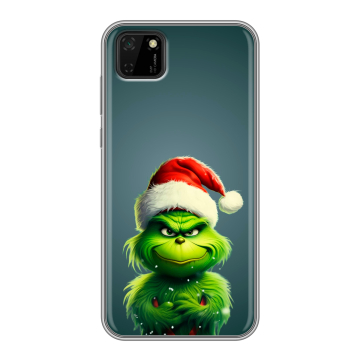 Силиконовый чехол на Huawei Y5p с принтом Новый год