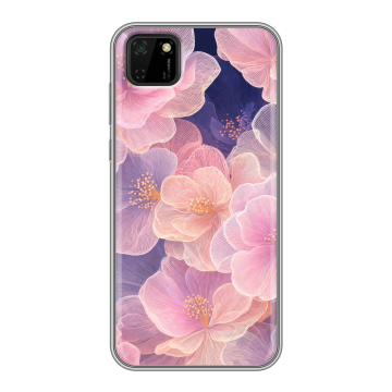 Силиконовый чехол на Huawei Y5p с принтом женский