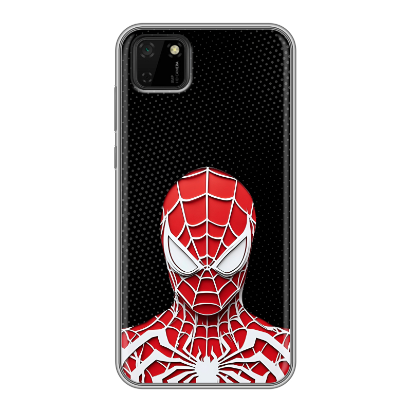 Силиконовый чехол на Huawei Y5p с принтом человек паук spiderman Силиконовый чехол на Huawei Y5p с принтом человек паук spiderman