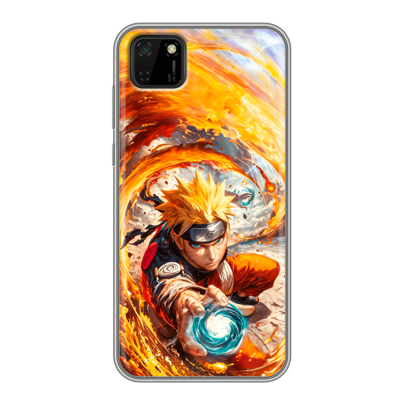 Силиконовый противоударный чехол на Huawei Y5p с принтом Аниме Наруто Naruto Силиконовый противоударный чехол на Huawei Y5p с принтом Аниме Наруто Naruto