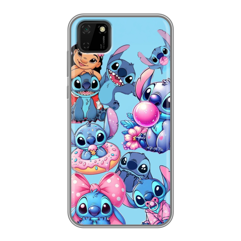 Силиконовый чехол на Huawei Y5p с принтом Лило и Стич Силиконовый чехол на Huawei Y5p с принтом Лило и Стич