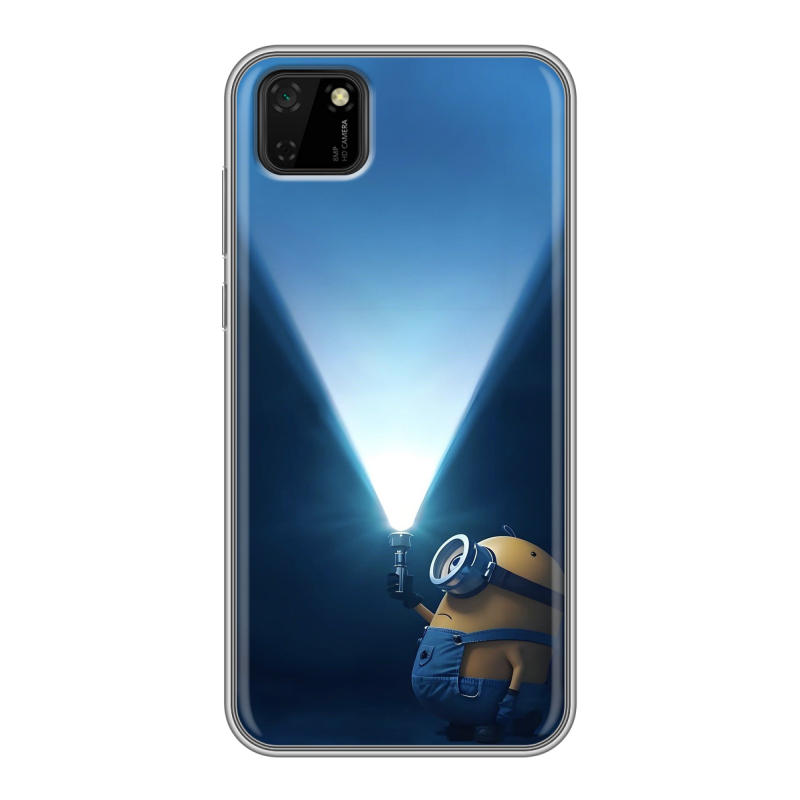 Силиконовый чехол на Huawei Y5p с принтом Миньоны Силиконовый чехол на Huawei Y5p с принтом Миньоны