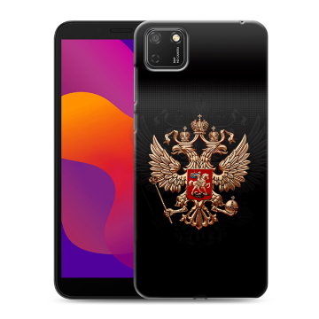 Силиконовый чехол на Huawei Honor 9S с принтом Герб России Силиконовый чехол на Huawei Honor 9S с принтом Герб России