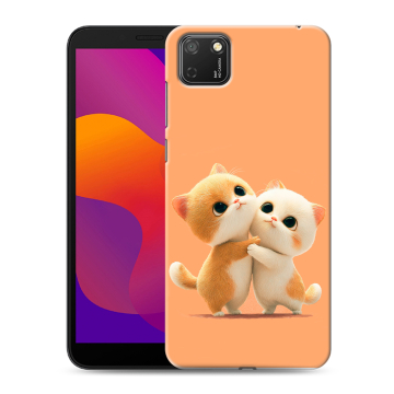 Силиконовый чехол на Huawei Honor 9S с принтом Милые котики Силиконовый чехол на Huawei Honor 9S с принтом Милые котики