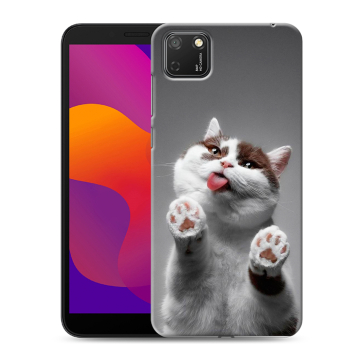 Силиконовый чехол на Huawei Honor 9S с принтом Коты Силиконовый чехол на Huawei Honor 9S с принтом Коты