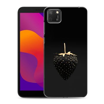 Силиконовый чехол на Huawei Honor 9S с принтом Черная клубника Силиконовый чехол на Huawei Honor 9S с принтом Черная клубника