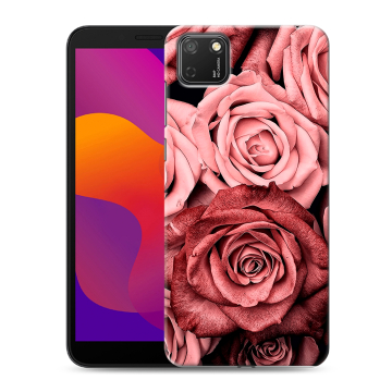 Силиконовый чехол на Huawei Honor 9S с принтом Цветы розы Силиконовый чехол на Huawei Honor 9S с принтом Цветы розы