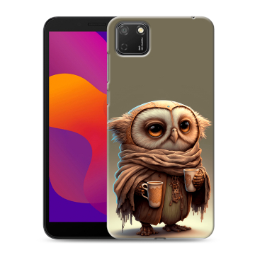 Силиконовый чехол на Huawei Honor 9S с принтом Сова Силиконовый чехол на Huawei Honor 9S с принтом Сова
