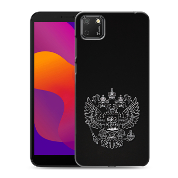 Силиконовый чехол на Huawei Honor 9S с принтом Герб России Силиконовый чехол на Huawei Honor 9S с принтом Герб России