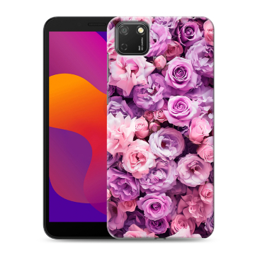 Силиконовый чехол на Huawei Honor 9S с принтом лавандовые розы