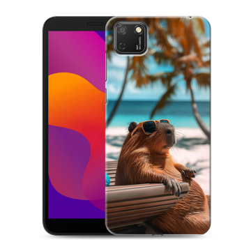 Силиконовый чехол на Huawei Honor 9S с принтом Капибара Силиконовый чехол на Huawei Honor 9S с принтом Капибара
