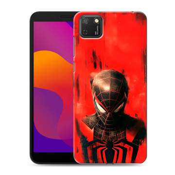 Силиконовый чехол на Huawei Honor 9S с принтом человек паук spiderman Силиконовый чехол на Huawei Honor 9S с принтом человек паук spiderman