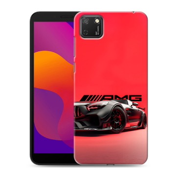 Силиконовый чехол на Huawei Honor 9S с принтом Мерседес Mercedes AMG