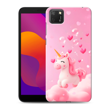 Силиконовый чехол на Huawei Honor 9S с принтом Единорог Силиконовый чехол на Huawei Honor 9S с принтом Единорог