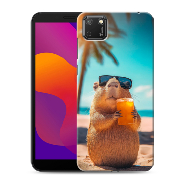 Силиконовый чехол на Huawei Honor 9S с принтом Капибара Силиконовый чехол на Huawei Honor 9S с принтом Капибара
