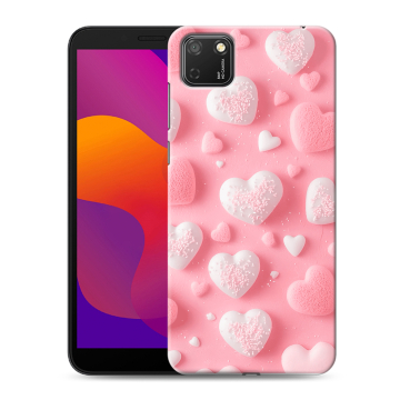 Силиконовый чехол на Huawei Honor 9S с принтом Сердечки Силиконовый чехол на Huawei Honor 9S с принтом Сердечки
