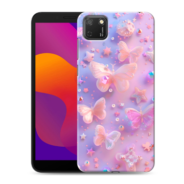 Силиконовый чехол на Huawei Honor 9S с принтом Бабочки Силиконовый чехол на Huawei Honor 9S с принтом Бабочки