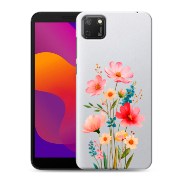 Силиконовый чехол на Huawei Honor 9S с принтом Цветы