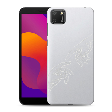 Силиконовый чехол на Huawei Honor 9S с принтом Сотворение мира