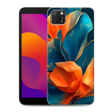 Силиконовый чехол на Huawei Honor 9S с принтом Цветы