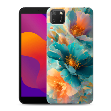 Силиконовый чехол на Huawei Honor 9S с принтом Цветы