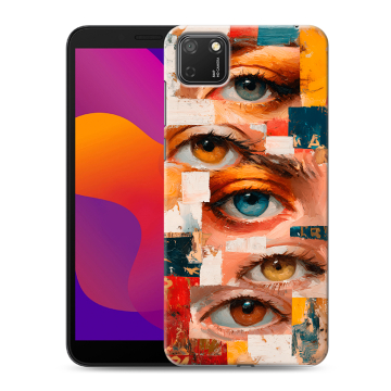 Силиконовый чехол на Huawei Honor 9S с принтом Модный принт