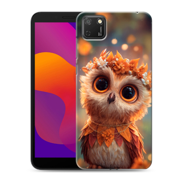 Силиконовый чехол на Huawei Honor 9S с принтом Милая сова