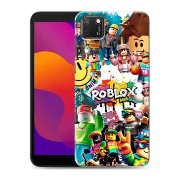 Силиконовый чехол на Huawei Honor 9S с принтом Roblox Роблокс Силиконовый чехол на Huawei Honor 9S с принтом Roblox Роблокс