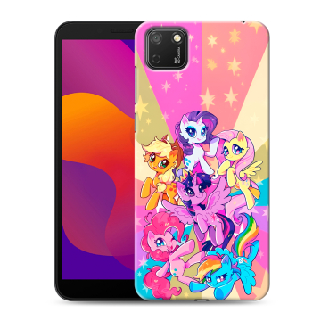 Силиконовый чехол на Huawei Honor 9S с принтом My little pony Дружба чудо Силиконовый чехол на Huawei Honor 9S с принтом My little pony Дружба чудо