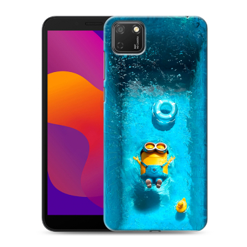 Силиконовый чехол на Huawei Honor 9S с принтом Миньоны Силиконовый чехол на Huawei Honor 9S с принтом Миньоны