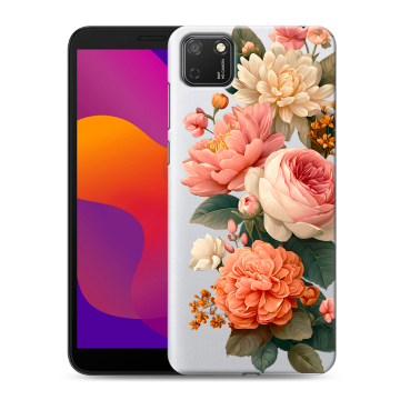 Силиконовый чехол на Huawei Honor 9S с принтом цветы