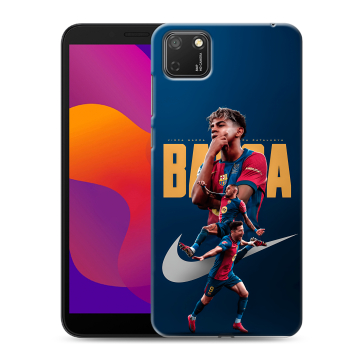 Силиконовый чехол на Huawei Honor 9S с принтом Барселона Barca Yamal Силиконовый чехол на Huawei Honor 9S с принтом Барселона Barca Yamal