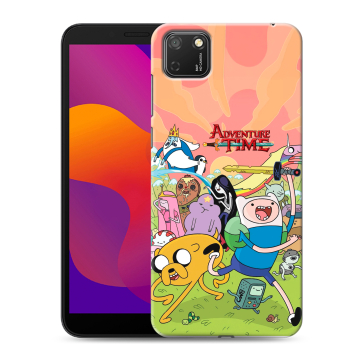Силиконовый чехол на Huawei Honor 9S с принтом Adventure time Время приключений