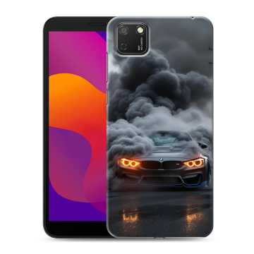 Силиконовый чехол на Huawei Honor 9S с принтом BMW БМВ Силиконовый чехол на Huawei Honor 9S с принтом BMW БМВ