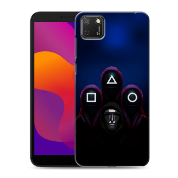 Силиконовый чехол на Huawei Honor 9S с принтом Игра Кальмара