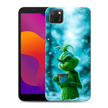 Силиконовый чехол на Huawei Honor 9S с принтом Новый год гринч