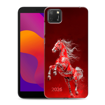 Силиконовый чехол на Huawei Honor 9S с принтом Новый год