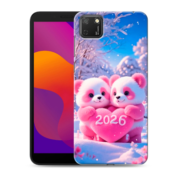 Силиконовый чехол на Huawei Honor 9S с принтом Новый год