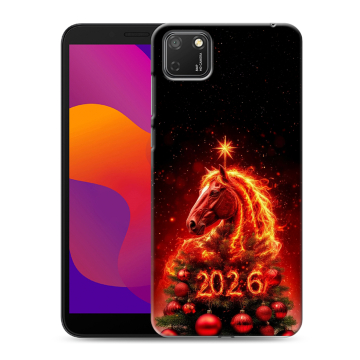 Силиконовый чехол на Huawei Honor 9S с принтом Новый год