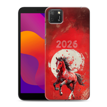 Силиконовый чехол на Huawei Honor 9S с принтом Новый год
