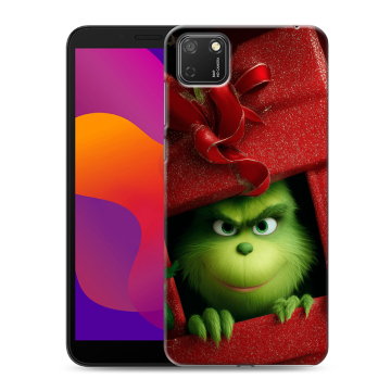 Силиконовый чехол на Huawei Honor 9S с принтом Новый год