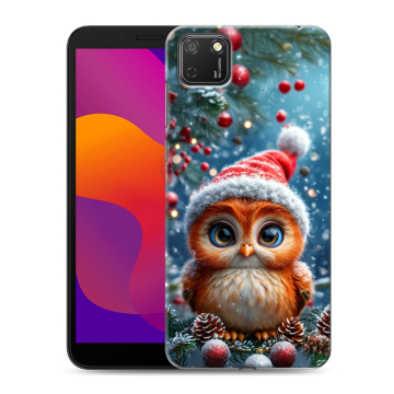 Силиконовый чехол на Huawei Honor 9S с принтом Новый год
