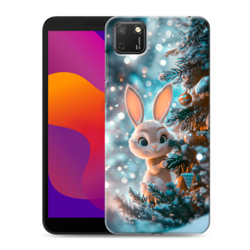 Силиконовый чехол на Huawei Honor 9S с принтом Новый год