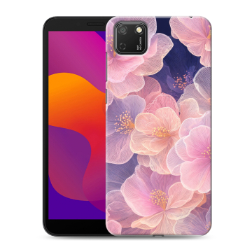 Силиконовый чехол на Huawei Honor 9S с принтом женский