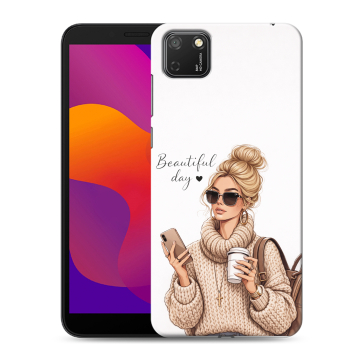 Силиконовый чехол на Huawei Honor 9S с принтом женский Силиконовый чехол на Huawei Honor 9S с принтом женский