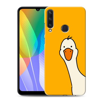 Силиконовый чехол на Huawei Y6p с принтом Утка