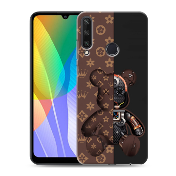 Силиконовый чехол на Huawei Y6p с принтом Луи робот